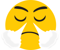 Emoticono cara d'Enuig 